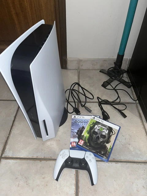 PS5 Édition Standard (Blu Ray) + Call Of Duty MW2 + God Of War Ragnarok