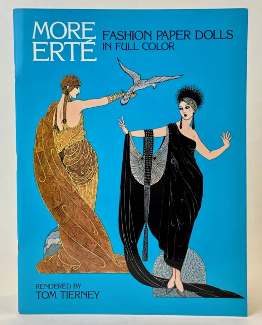 More Erté. Fashion Paper Dolls in Full Color - SIGNED