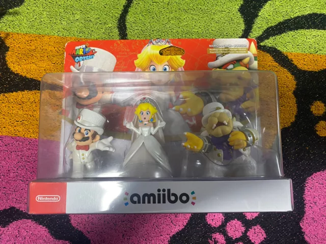 Mario wedding amiibo 3 pack discount