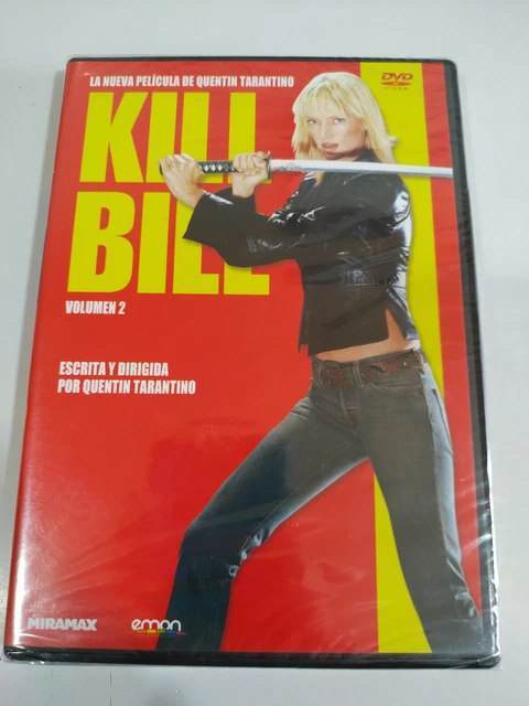 KILL BILL VOLUME 2 Tarantino Uma Thurman - DVD Region 2 Spanish English ...