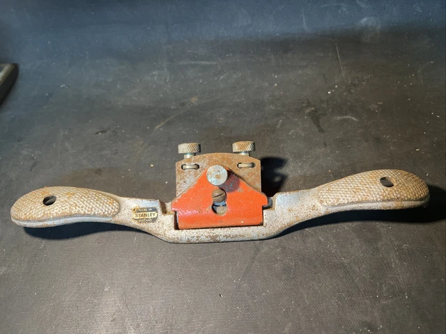 Stanley Adjustable Flat bottom spokeshave made in England