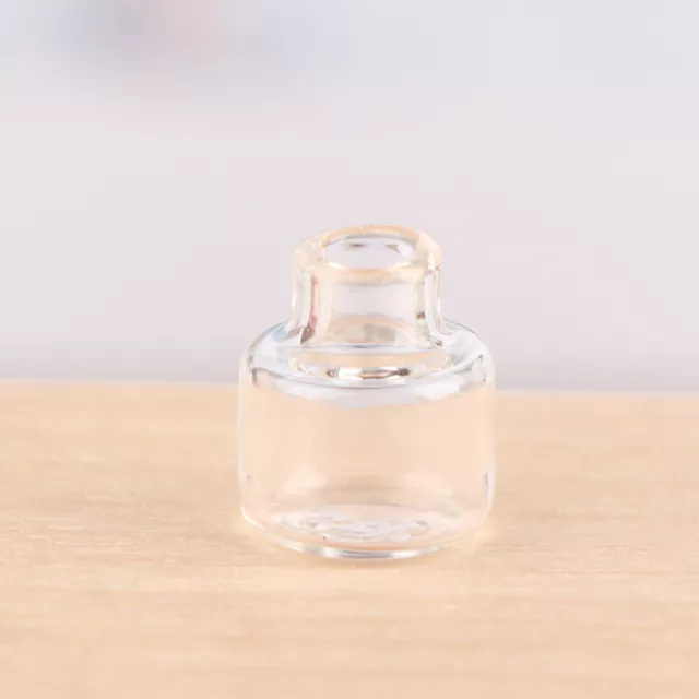 1PC Doll house mini decoration cute glass bottle European vintage pot SN❤
