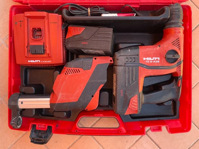 Hilti TE 4-A22: Martillo perforador de alta calidad: ⭐2025
