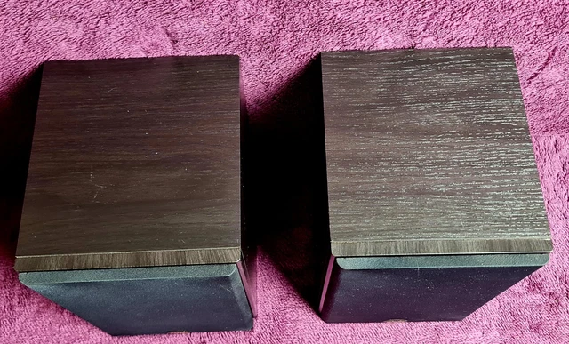 GALE GOLD MONITOR 2-Way Bookshelf Hi-Fi Stereo Speakers 6 Ohms 15-100W £39.99 - PicClick UK