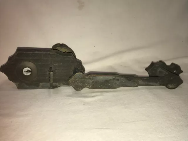 Door lock handle vintage gothic hardware large