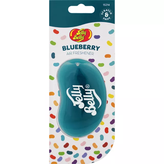 Jelly Belly 3D Gel Lufterfrischer Autoduft Berry Blue