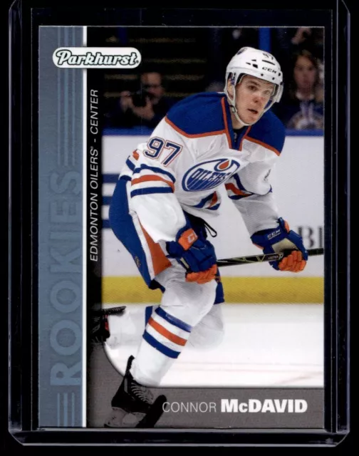 2015-16 Upper Deck Parkhurst Rookies Blue Connor McDavid RC #PR-1