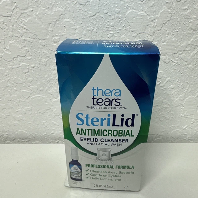 THERATEARS STERILID ANTIMICROBIAL Eyelid Cleanser & Facial Exp10/19/