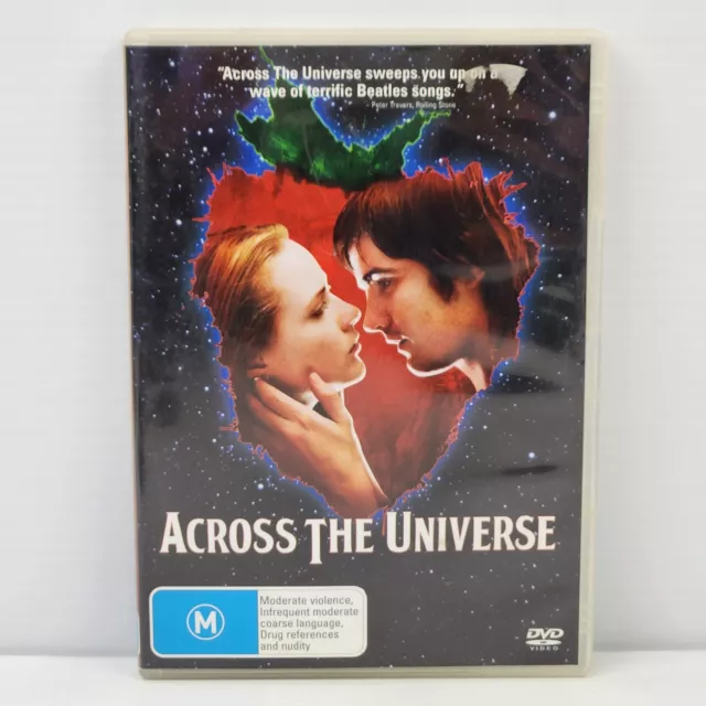 Across the Universe DVD Movie 2007 Dir. Julie Taymor Evan Rachel Wood Romance R4