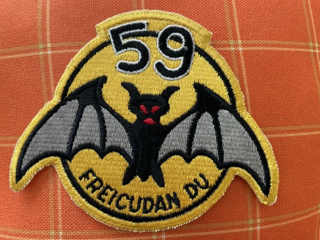 59th Fighter-Interceptor Squadron"FREICUDAN DU" USAF Patch