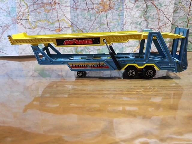 Voiture Majorette Ford Capri Avec Remorque Chevaux – Made In France, édition 1985, Occasion Comme Neuve