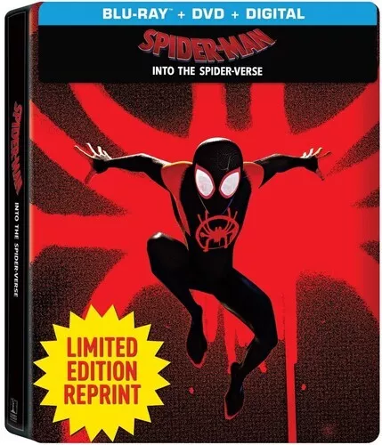Spider-Man: Into the Spider-Verse [New Blu-ray] With DVD, Steelbook, Subtitled
