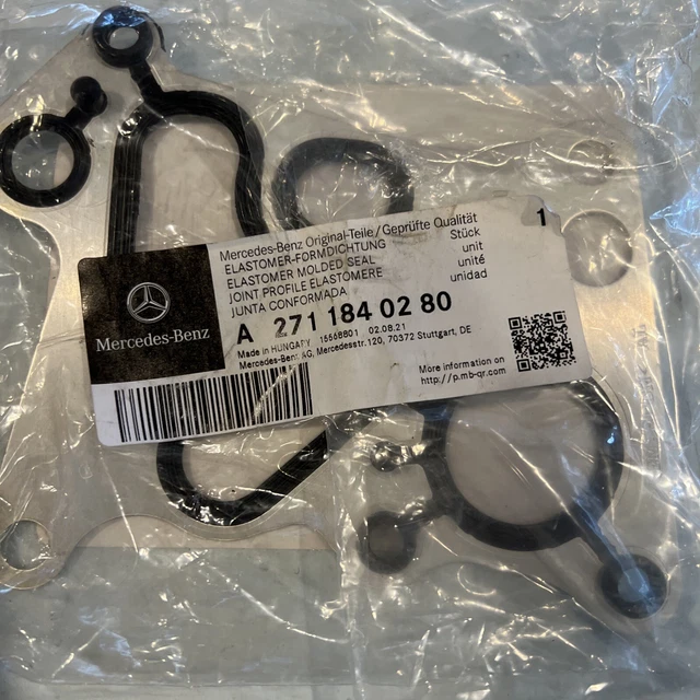 MERCEDES BENZ OEM Oil Filter Housing Gasket A 271 184 02 80 EUR 13,59