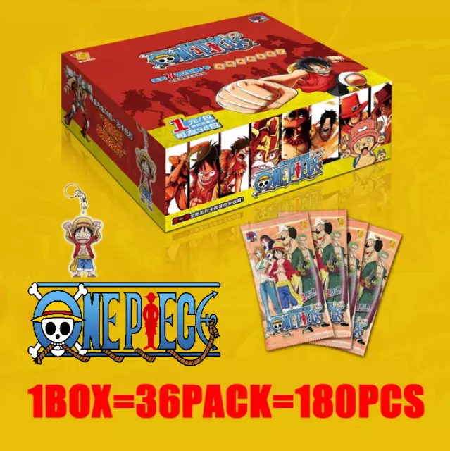 ONE PIECE DISPLAY Box 36 Boosters Pack 180 Pcs TCC Manga Anime Game Collection EUR 32,00