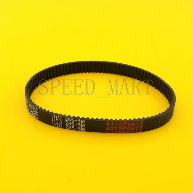 285-3M HTD 3mm Timing Belt 95 Tooth Cogged Rubber Geared 10mm Wide CNC Drives