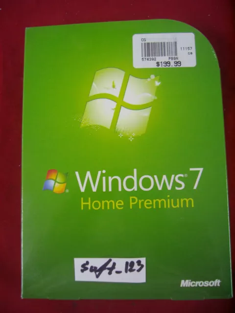 DVD Microsoft Windows 7 Home Premium inglés completo 32 y 64 bits =NUEVA CAJA SELLADA= 2
