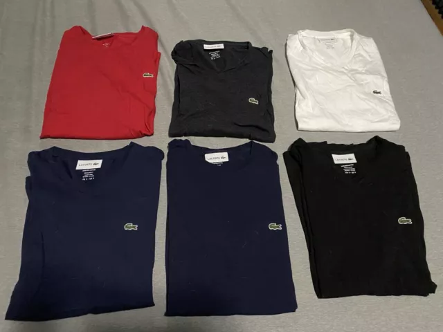 Lot of Lacoste T-Shirts Size S