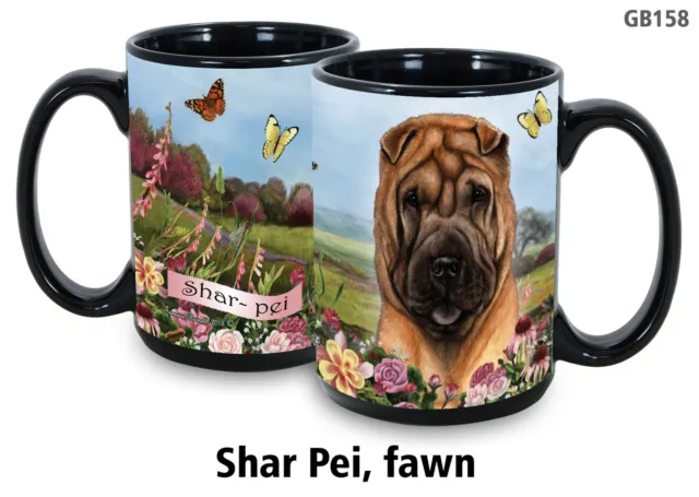 Garden Party Mug - Fawn Shar Pei