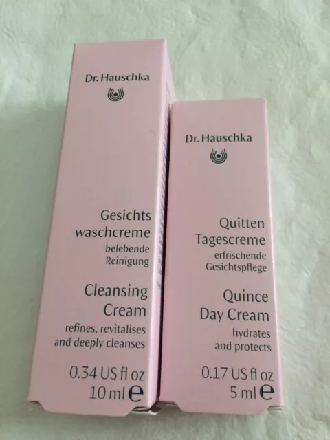 Dr. Hauschka Tages Creme 5 ml + Cleansing Cream 10 ml