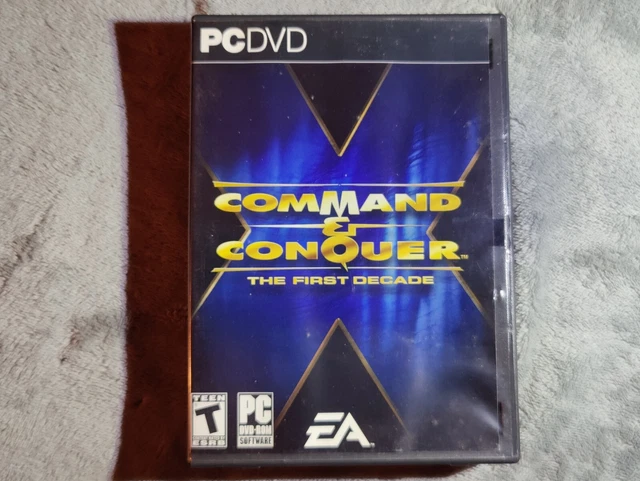 COMMAND & CONQUER: The First Decade (PC: Windows, 2006) Discs, Poster ...