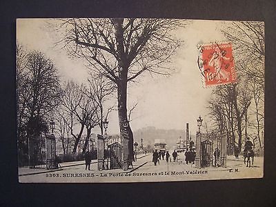 CPA - (92-Hauts-de-seine) - suresnes-porte de suresnes, mont-valérien - 1911