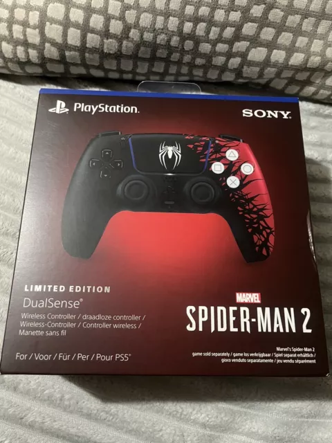 PLAYSTATION 5 DUALSENSE Controller Marvel Spiderman 2 Limited Edition  £120.00 - PicClick UK