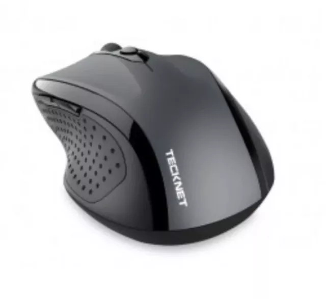 Tecknet USB Wireless Mouse Pro 2.4 GHz Cordless Optical PC Laptop (M003)