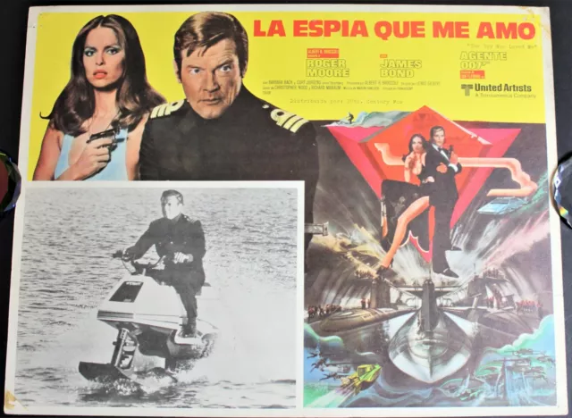 LA ESPIA QUE ME AMO (The Spy Who Loved Me) Lobby Card