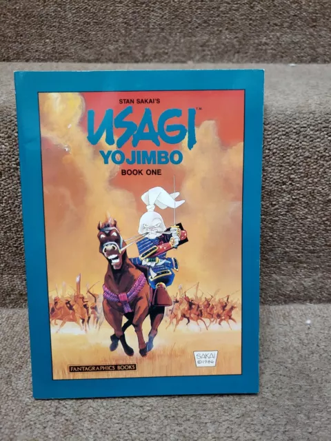 Usagi Yojimbo Book One 1987 Stan Sakai Comic TPB Book Graphic Fantagraphics 1988