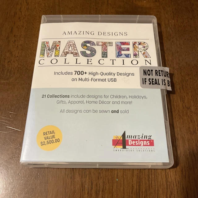 Amazing Designs Software Bordado Master Collection
