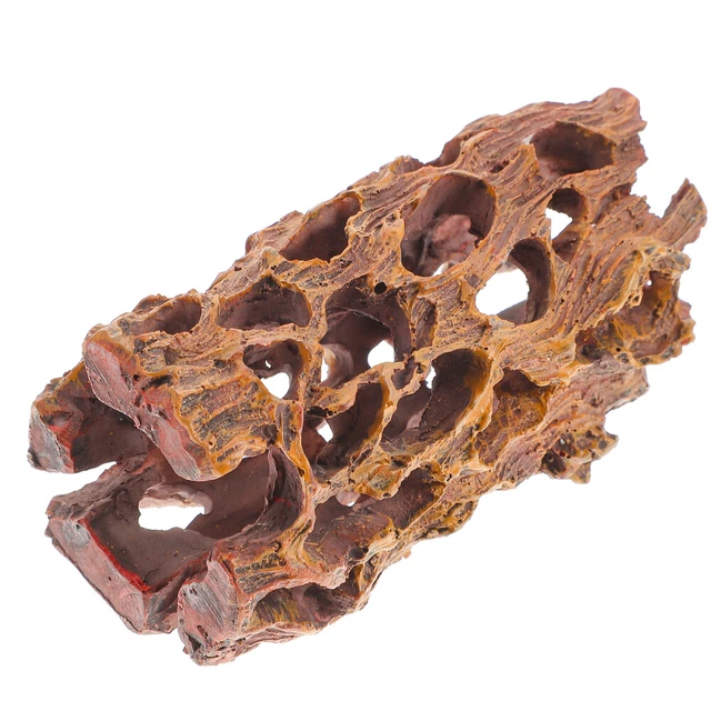 Aquarium Resin Shelter Fish and Shrimp Hiding Hole Crafts Tank Decor Ornaments