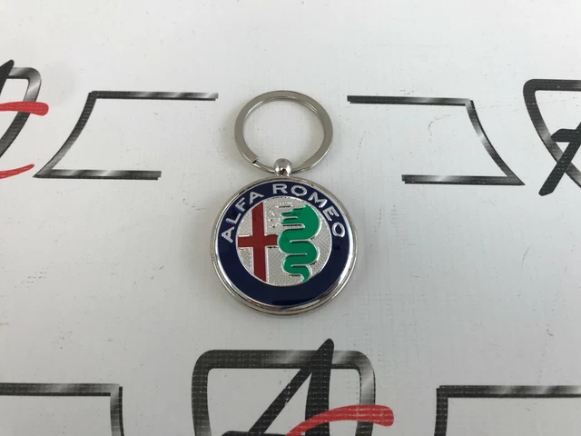 Porte-clés Alfa Romeo vintage d'usine. - France