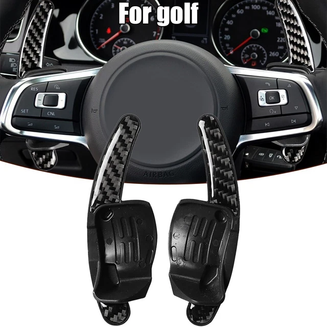 Universalausstattung für Golf 6 Kohlefaser Lenkrad Getriebe Aufkleber