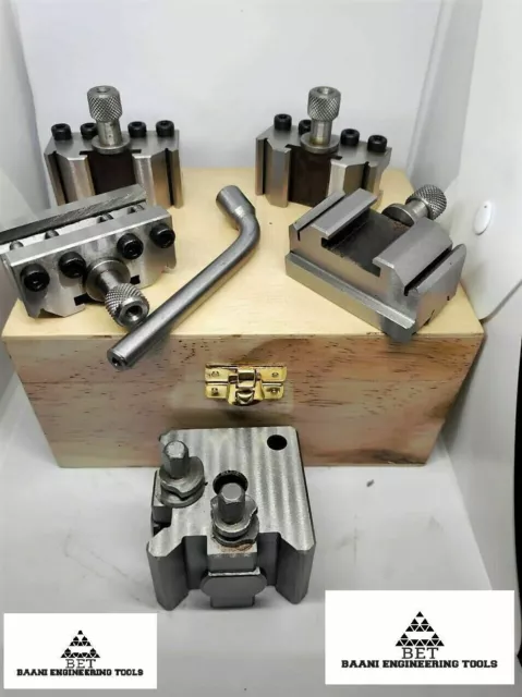 Jeu de 5 pièces T37 porte-outils à changement rapide ML7 hauteur...