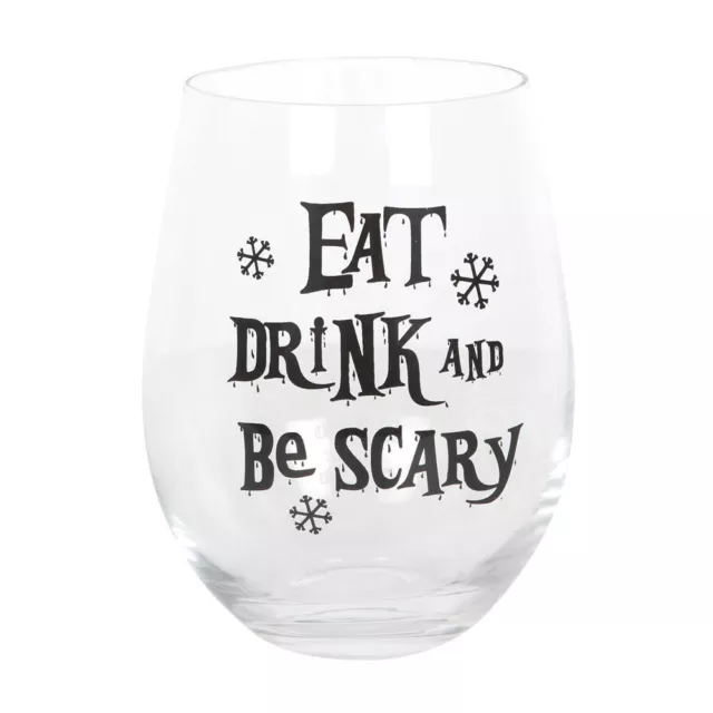 Something Different  Copa de Vino sin Tallo Eat, Drink & Be Scary (SD4944)