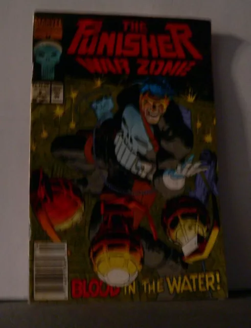 The Punisher War Zone No. 2 Marvel Comics Vol. 1 No. 2 April 1992