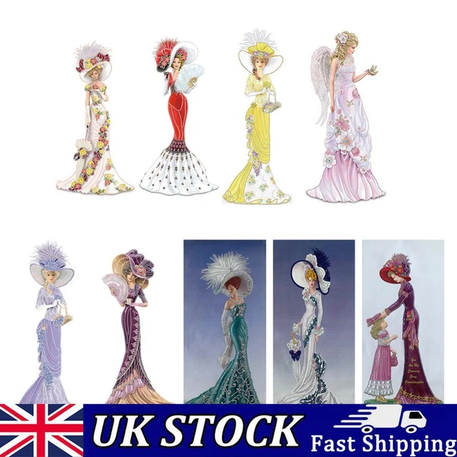 5D Special-shape Diamond Painting DIY Dress Lady Partial Drill Home Decoration