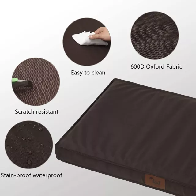 Super Soft Small Medium Large Jumbo Dog Bed Orthopedic Memory Foam Pet Mattress 6