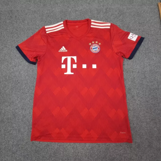 Bayern Munich FC Jersey Mens MEDIUM adidas home football 2018-19 soccer size M