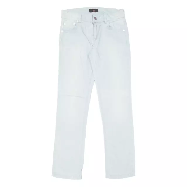 RICHMOND JR Girls Jeans Blue Slim Straight Denim W24 L26