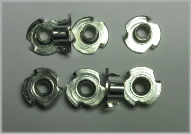 10-32 Internal Thread Blind Nut (T-NUT) QTY (8)