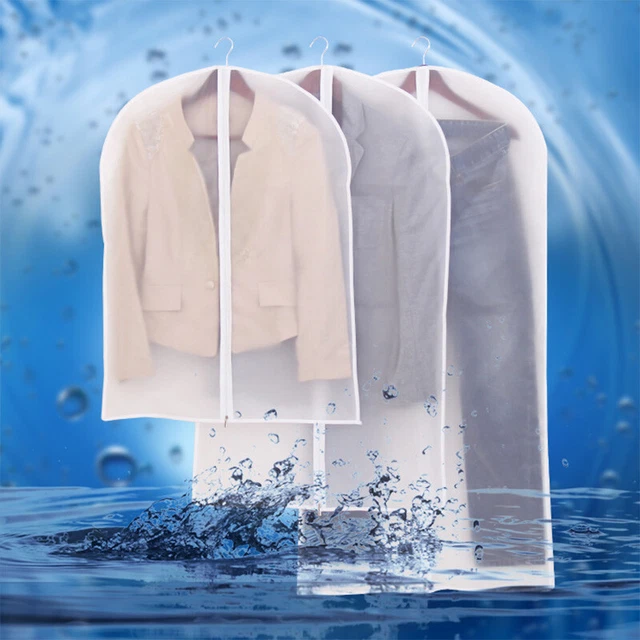 Abbigliamento antipolvere copertura memoria zip up abito da appendere cappotto Kleql