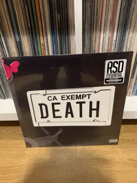 Death Grips-Government Plates New Clear Vinyl Lp Reissue.