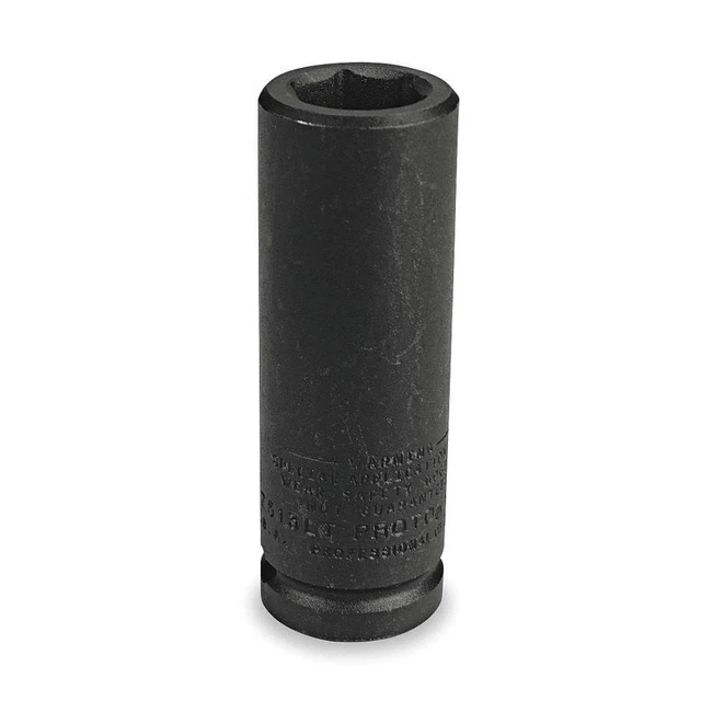 PROTO J07518-LT Impct Skt,Steel,Blk Oxd,1 1/8 in