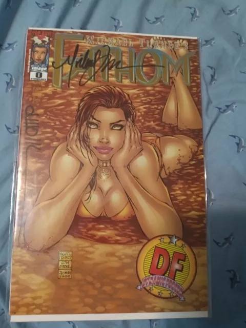 Fathom #0 Dynamic Forces Exclusive Gold Foil Cover #/2500, 2000 Top Cow Comics