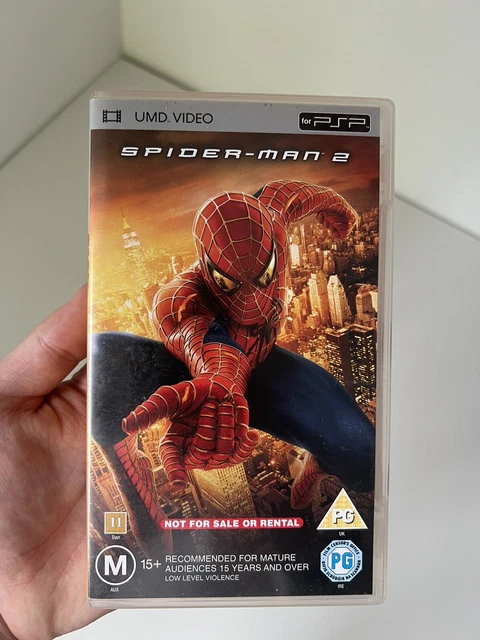 Jeu PSP Spider-Man 2 + Le Film - Version PAL, Manuel Inclus, Bon état