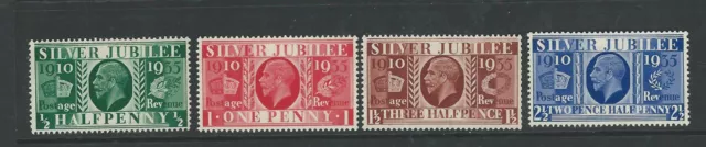 Sg453-456 - 1935 Silver Jubilee Set Of 4 Unmounted Mint