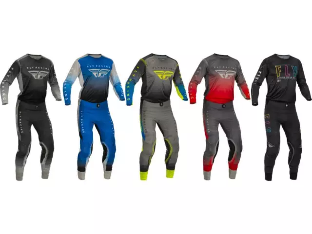 Fly Racing Lite Racewear Jersey & Pant Combo Riding Gear Set MX ATV Dirt Bike 23