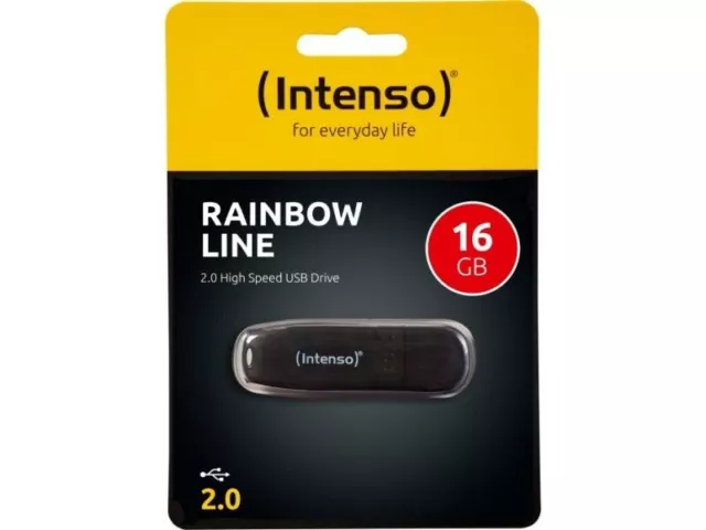 INTENSO Rainbow Line 16 GB