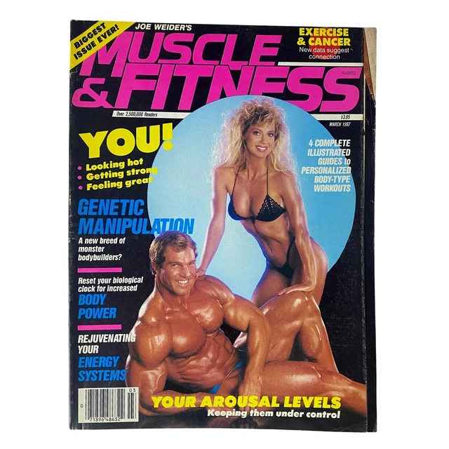 MUSCLE FITNESS Magazine March 1987 Lynda Aldon and Gary Strydom